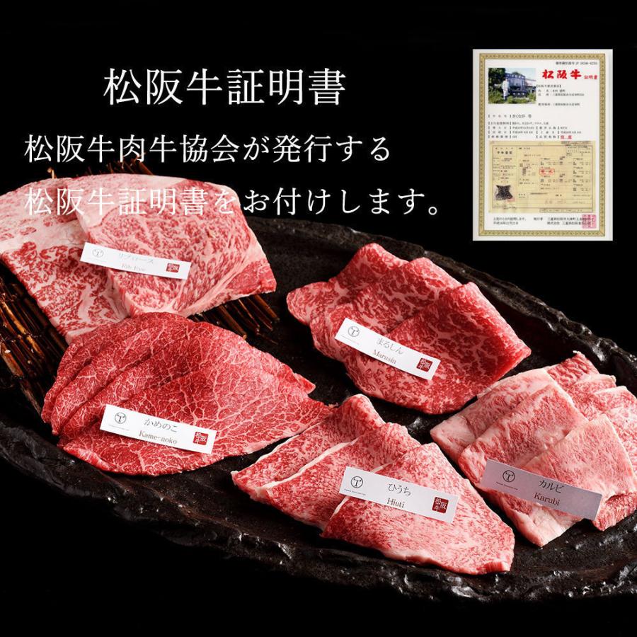 お歳暮 御歳暮 松阪牛 ギフト 焼肉 肉 牛肉 和牛 カルビ＆赤身 1000ｇ