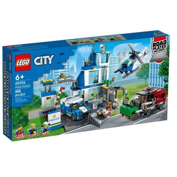 🟦淡北🟩電積系 LEGO 60316 城市警察局🟨City