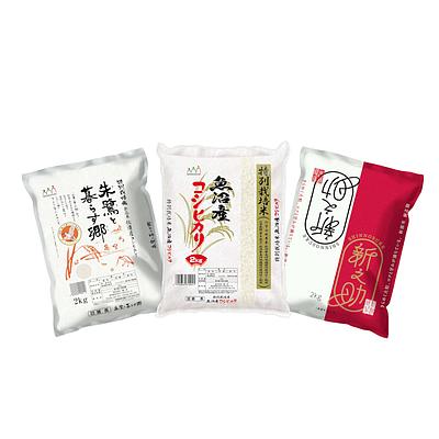 諸長 新潟米食べ比べセット 6kg（2kg×3袋)