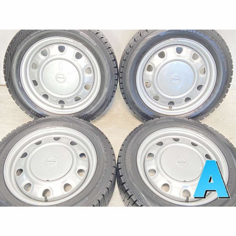 中古タイヤ スタッドレスタイヤ ホイールセット 4本セット 185/60R15 SCHWARZ 15x6.0 100/114.3-4穴 ダンロップ  ウィンターマックス WM02 | LINEブランドカタログ