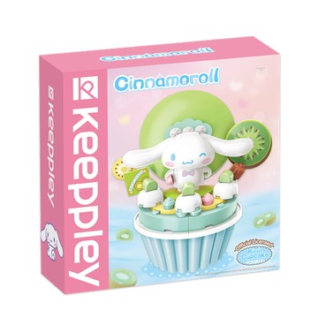 Keepplay積木 三麗鷗 杯子蛋糕系列積木 大耳狗