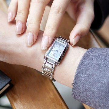 CITIZEN 星辰錶 L系列 簡約優雅 光動能時尚腕錶 手錶 女錶-EW5620-55N