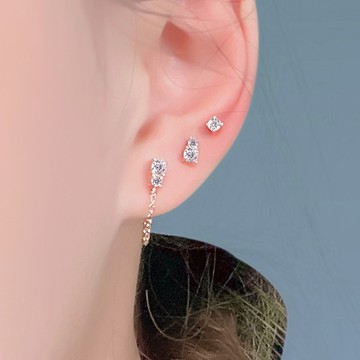 GIUMKA．耳環．925純銀｜隨心所欲．三件組．MFS23029