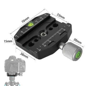 攝影QR-70N快裝座 兼容Arca SWISS Manfrotto Gitzo三腳架云臺