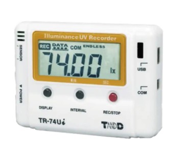 TECPEL 泰菱》T&D TR-74Ui 溫濕度及照度紫外線紀錄器