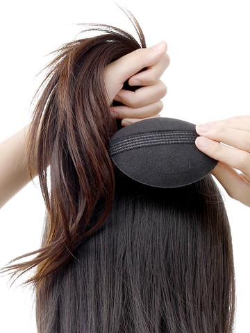 頭發蓬松神器無痕固定發根蓬松墊扁頭兩側增高頭發后腦勺海綿發夾