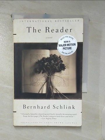 【書寶二手書T3／原文小說_AE2】The Reader_Schlink, Bernhard