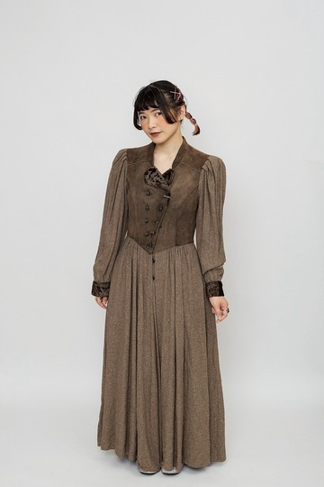 Tyrolean Dress 提洛爾洋裝 古着【初戀販賣所】Vintage.B679