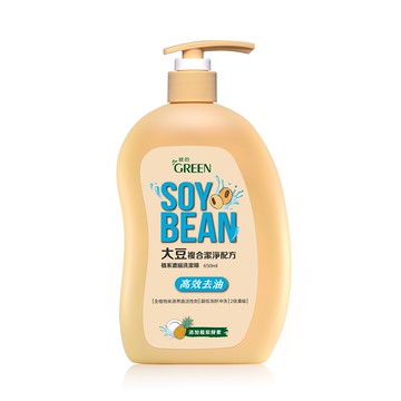 綠的GREEN 植系濃縮洗潔精-高效去油/深層去味 650ml