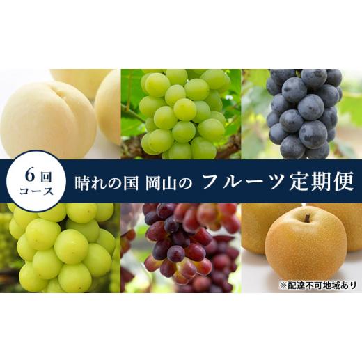 ふるさと納税 岡山県 岡山市 桃 ぶどう 梨 定期便 2024年 先行予約 晴れの国 岡山 の フルーツ 定期便 6回コース もも 葡萄 なし 岡山県産 国産 セット ギフト…