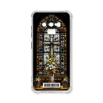 Note 系列殼 TRON 三星 NOTE 9 十字架彩繪玻璃  載具 四角防摔殼 手機殼