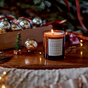 英國製 Plum & Ashby 節慶款 香氛蠟燭 松針雪松