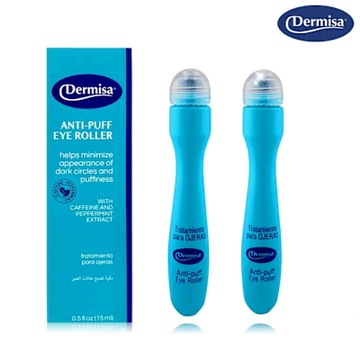 Dermisa眼周緊緻撫紋精華冰珠棒2入組15mlx2 (緊緻眼周細紋 改善暗沉好亮眼 眼霜 維他命C 冰珠)