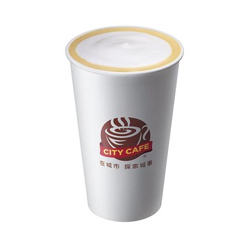 【7-ELEVEN】CITY CAFE 濃萃拿鐵熱咖啡(大)