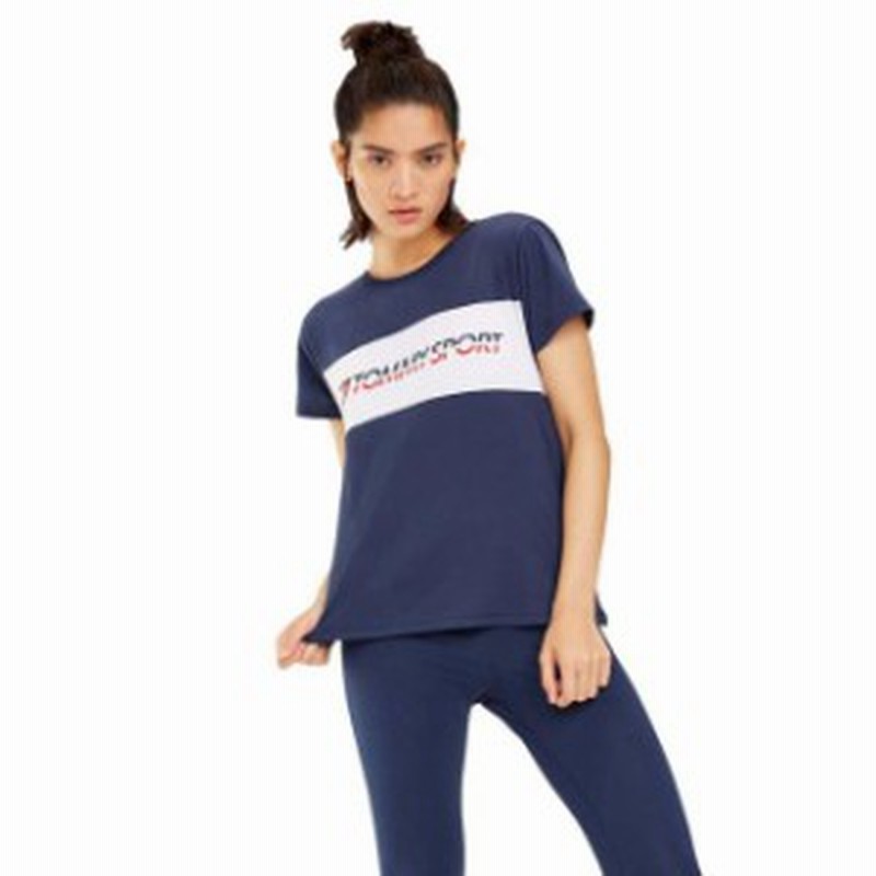 Tommy Jeans トミー ジーンズ ファッション 女性用ウェア Tシャツ Tommy Hilfiger Logo Driver 通販 Lineポイント最大1 0 Get Lineショッピング