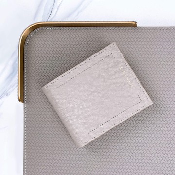 【MANAAKI】雙線短錢包(女版) 短銀包 錢夾 皮革