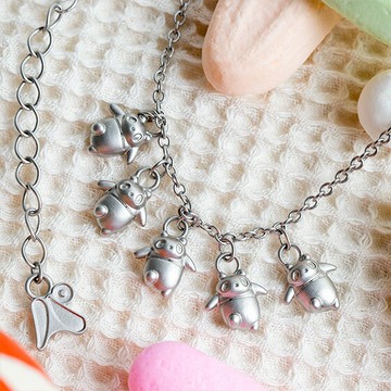 真愛日本 預購 熊貓家族 宮崎駿 吉卜力 造型項鍊墜飾 造型項鍊 項鍊 掛飾 飾品 禮物