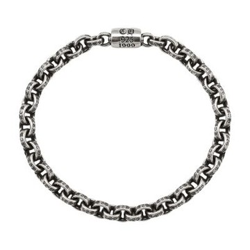 Chrome Hearts 克羅心 Paper chain 8inch紙鏈手鍊-銀