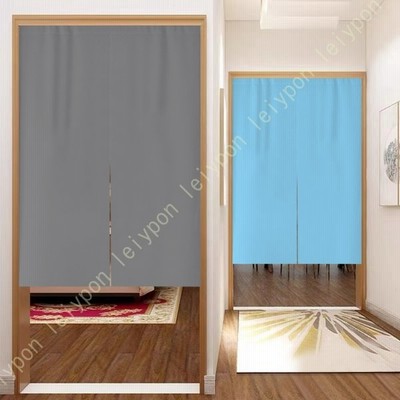 のれん 目隠し 間仕切り 無地 和風暖簾 遮光 玄関 廊下 リビング キッチン 飲食店 出入り口 ロングカーテン 幅85x丈150cm ポリエステル オレンジ 通販 Lineポイント最大get Lineショッピング