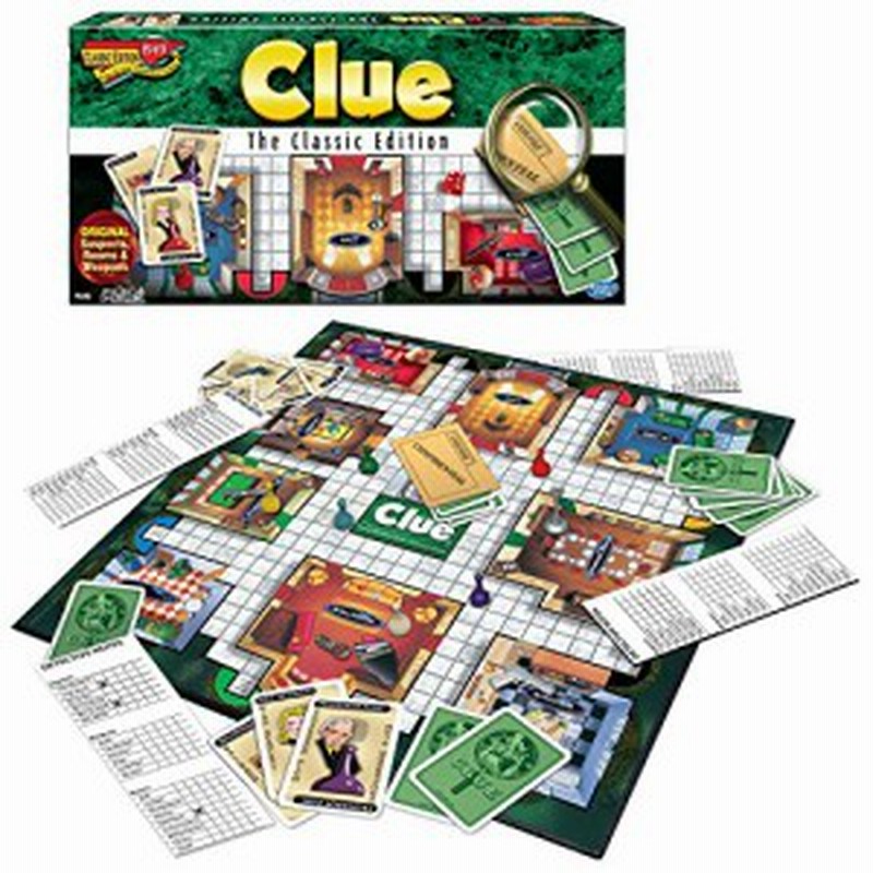 ボードゲーム 英語 アメリカ Winning Moves Games Clue The Classic Edition Toy Multicolor 1137 通販 Lineポイント最大1 0 Get Lineショッピング