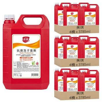 美琪 抗菌洗手慕斯  3785ml  12桶