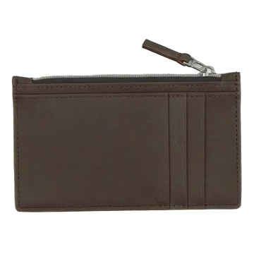 Raymay 藤井 優質極簡卡片零錢袋  85 x 55mm  深棕色