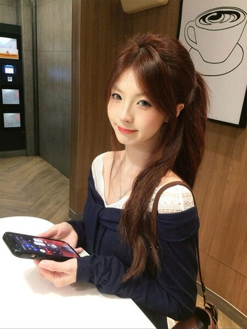 9th street法式蕾絲拼接披肩v領長袖t恤女秋季修身顯瘦綁帶假兩件設計感上衣 藏青色(預購)