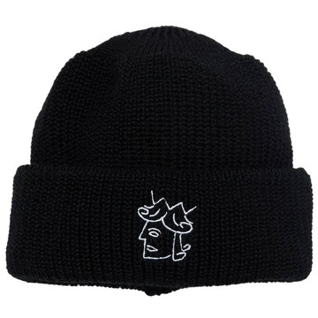 VICTORIA HK 2524002 QUEENHEAD CUFF BEANIE 毛帽 / 針織帽 (黑色)