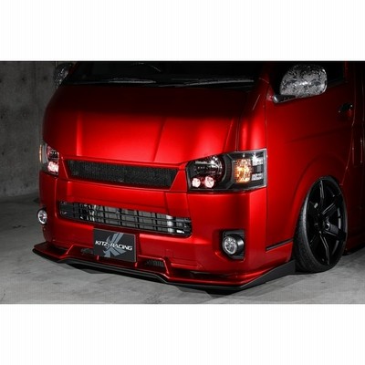 Kuhl Racing 0v Ss フロントグリル 0系ハイエース4型 ナロー 純正バンパー 対応 社外エアロパーツ Frp素材 クールレーシング 通販 Lineポイント最大get Lineショッピング