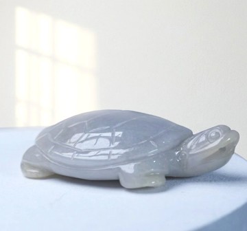 【吉祥‧長壽】三彩翡翠烏龜擺飾 | 天然緬甸玉翡翠A貨 | 送禮