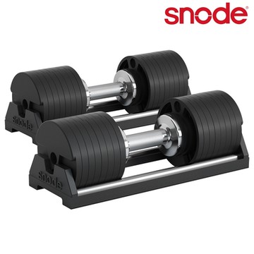 【Snode】AD80 80磅 36公斤 防摔可調式啞鈴(二入組)