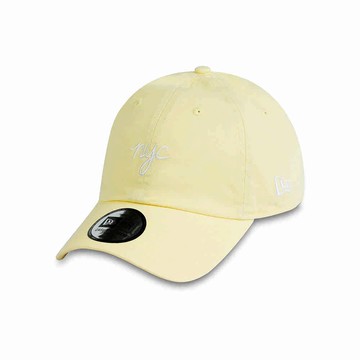 NEW ERA NE CASUAL CLASSIC系列 NYC 粉黃