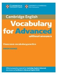 Cambridge Vocabulary for Advanced without Answers (1版) Haines  Cambridge