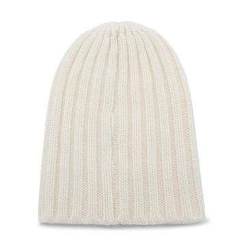 Laneus - Milk Cashmere Beanie