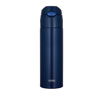【THERMOS膳魔師】不銹鋼真空保冷瓶_FHL-551系列_550ml_深藍色