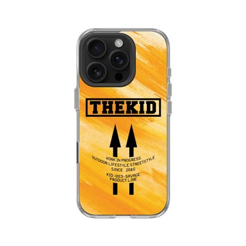 iPhone 16 Pro Clear Case（相機按鈕） 透明 - KID - THEKID-黃雙箭頭款