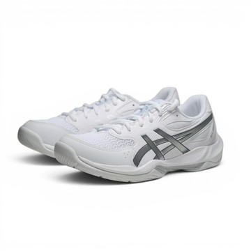 ASICS 排球鞋 GEL-ROCKET 12 白銀 羽排鞋 男女 1073A080105