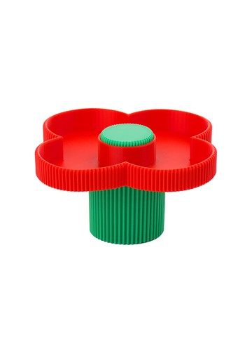 Blooming Flower 3D-Printed Two-Piece Tray