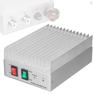 Toyutw)30w 手持式功率放大器 15W 30W 可調輸出功率半複製操作低接待損耗穩定性能