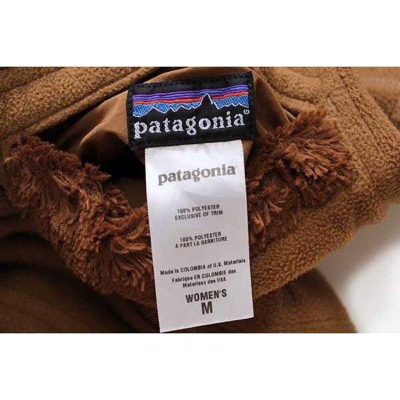 ☆00s patagoniaパタゴニア ウインドゾーン リバーシブル フリースジャケット ブラウン W-M☆オールド アウトドア キャンプ パイル ボア  | LINEショッピング