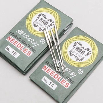 ⚡臺灣出貨⚡蝴蝶牌老式家用壓腳縫紉機針縫紉機針扁頭平車通用型迷你多功能針