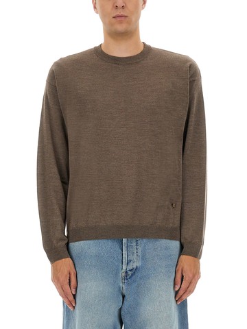 moschino wool and silk pullover