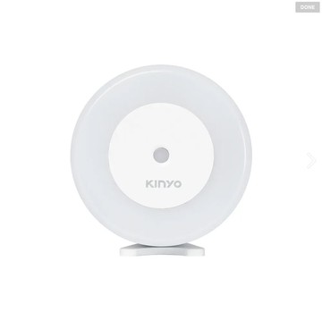 【KINYO】 充電式雙光源小夜燈 (SL-4500)