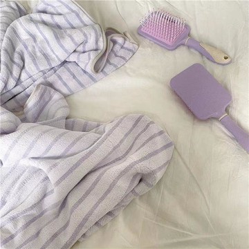 🎀臺灣出貨🎀網紅奶黃條紋浴巾女大毛巾浴巾兩件套裝吸水宿舍成人浴巾加厚速幹 浴巾 吸水 快乾 大浴巾 吸水浴巾 可穿式