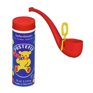 PUSTEFIX 魔法泡泡煙斗 德國原裝進口 泡泡色彩繽紛不易破  紅色  1入