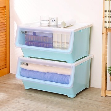 KEYWAY 聯府 TF6881/TF6882/TF6883 維也納直取式收納箱50L (藍/紅/灰) 附輪【139百貨】