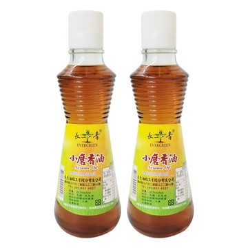 EVERGREEN 長青 小磨香油 217ml 台灣製造  2瓶