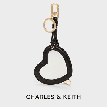 【CHARLES & KEITH】Ciara 愛心吊飾｜春季新品｜情人節快樂｜愛藏在細節裡｜生日禮物｜快速出貨｜小CK