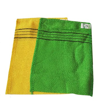 韓國搓澡巾 單層沐浴手套 Happy 洗澡巾 浴池專用磨砂澡巾搓背巾