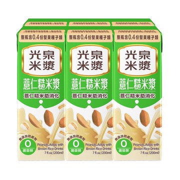 [家速配]光泉薏仁糙米漿200ml